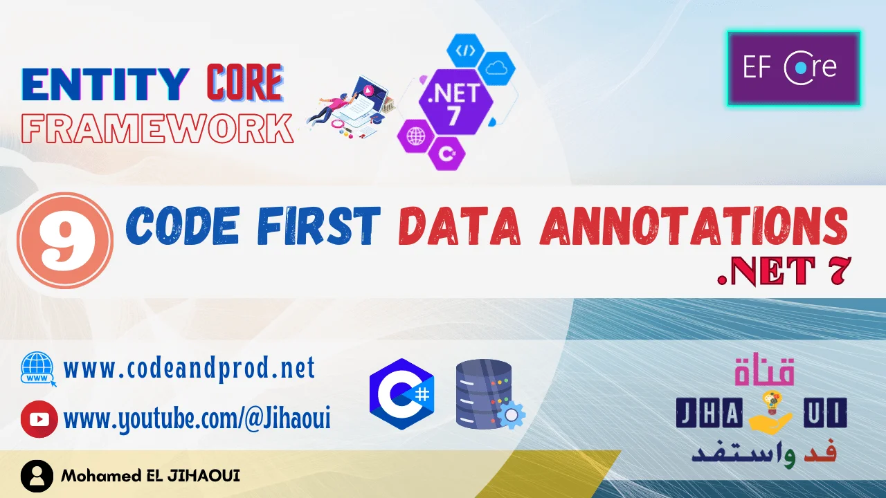 Code First data annotations in .net 7